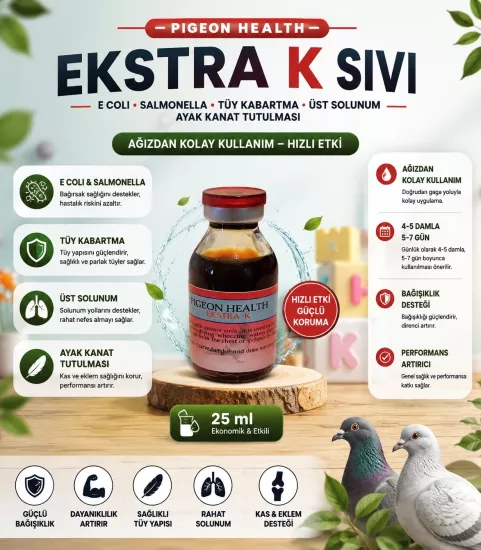 Ekstra k sıvı 25 ml mucize 