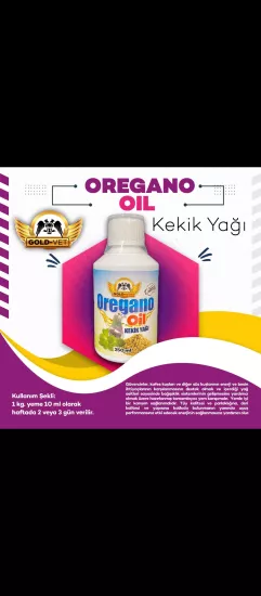 Güvercin kekik yağı 