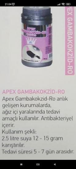Gambakoksid apex 100 gram